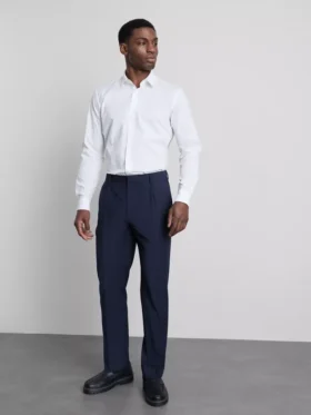 Camisa formal de corte justo