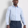 Camisa formal de corte justo