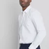 Camisa formal de corte justo