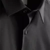 Camisa formal de corte justo