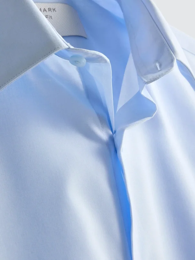 Camisa formal de corte justo