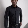 Camisa formal de manga comprida e corte regular