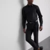 Camisa formal de manga comprida e corte regular