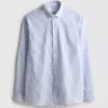 Camisa formal às riscas