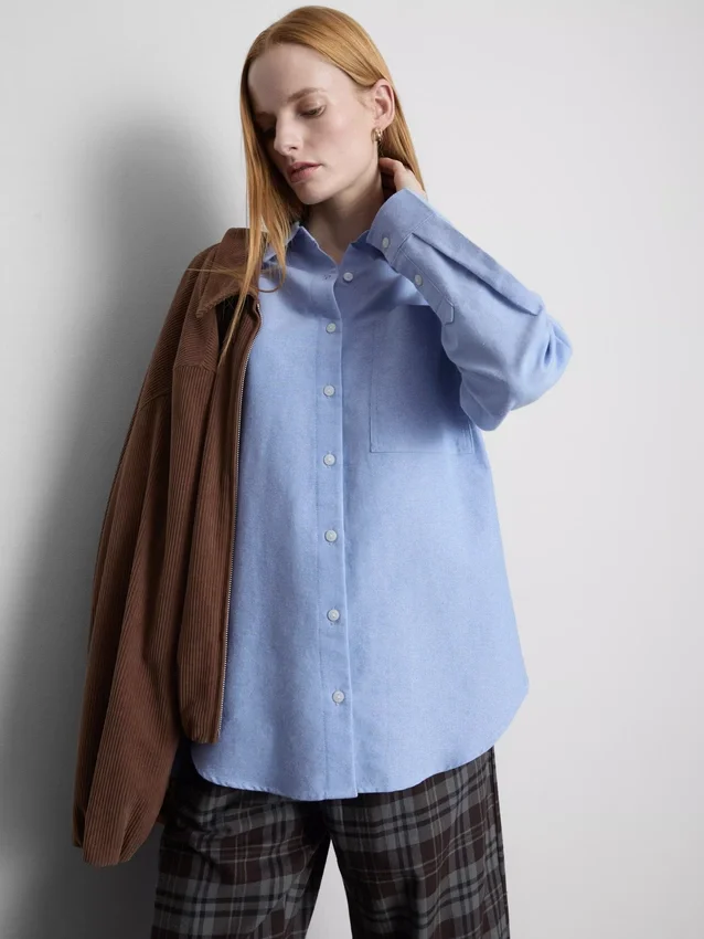 Camisa oxford essencial