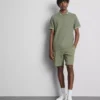 Camisa polo com gola com fecho e textura
