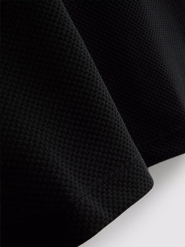 Camisa polo texturada