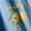 Camisas com estampado de limão de Amalfi