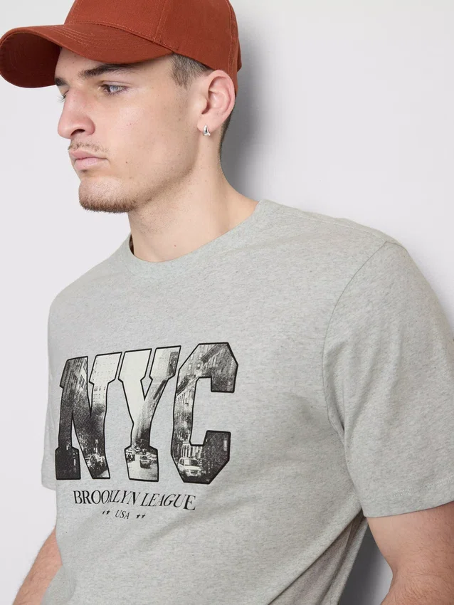 Camisas com estampado de Nova Iorque