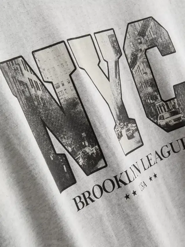 Camisas com estampado de Nova Iorque