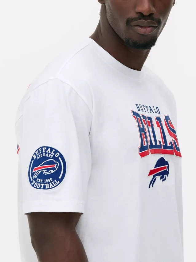 Camisas com estampado dos Buffalo Bills da NFL