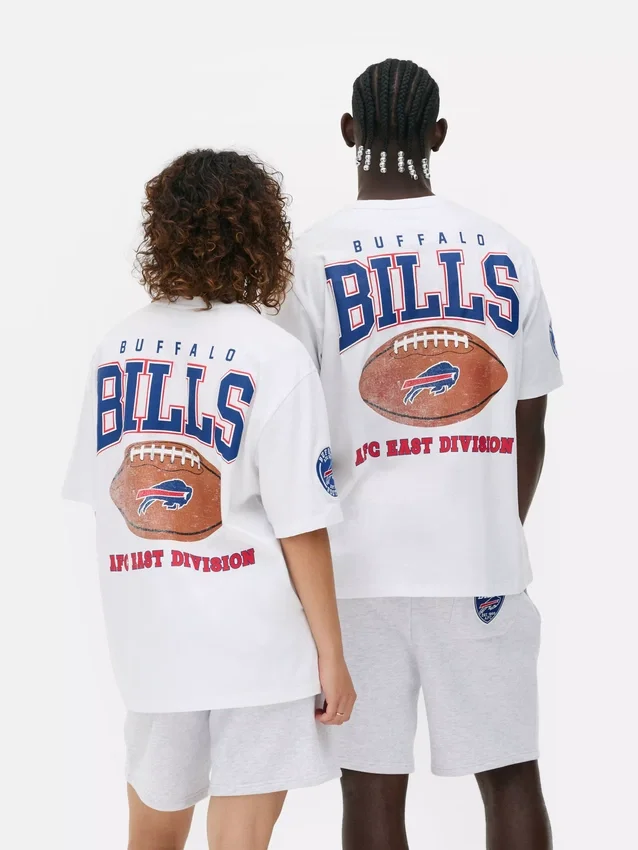 Camisas com estampado dos Buffalo Bills da NFL