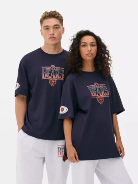Camisas com estampado dos Chicago Bears da NFL