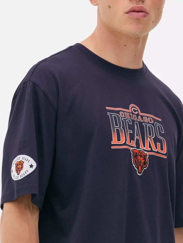 Camisas com estampado dos Chicago Bears da NFL
