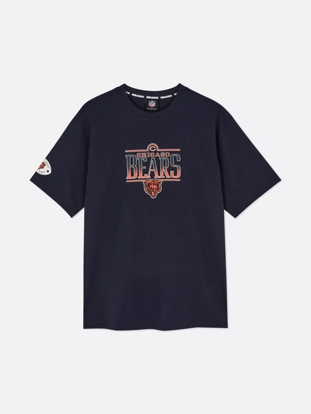 Camisas com estampado dos Chicago Bears da NFL