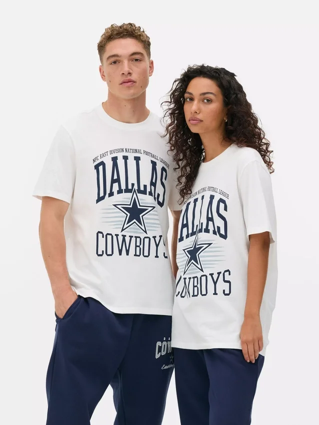 Camisas com estampado dos Dallas Cowboys da NFL