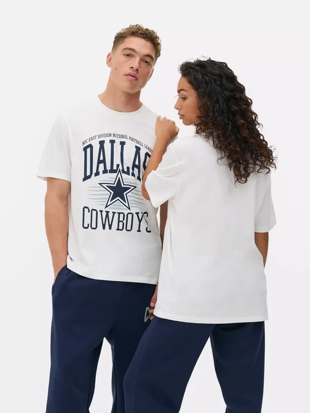 Camisas com estampado dos Dallas Cowboys da NFL