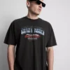 Camisas com estampado dos Guns N' Roses