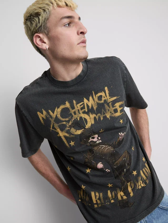 Camisas com estampado dos My Chemical Romance