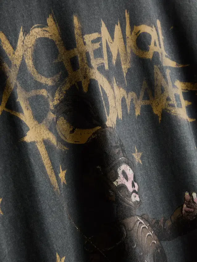 Camisas com estampado dos My Chemical Romance
