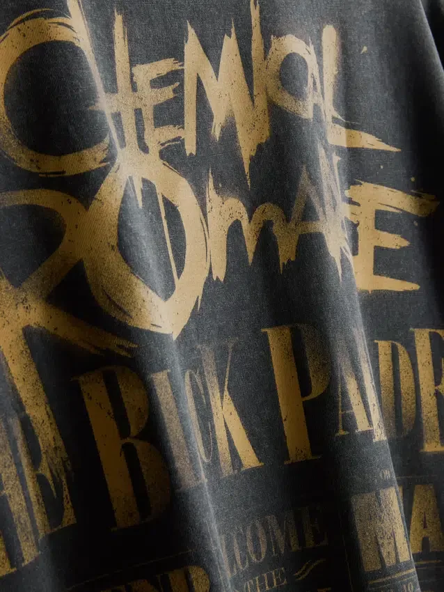 Camisas com estampado dos My Chemical Romance