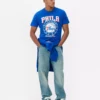 Camisas com estampado dos Philadelphia 76ers da NBA