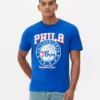 Camisas com estampado dos Philadelphia 76ers da NBA