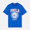 Camisas com estampado dos Philadelphia 76ers da NBA
