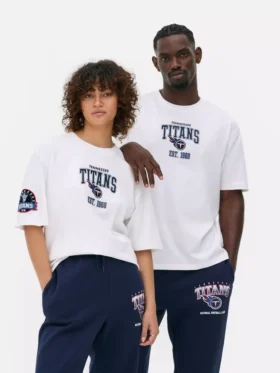 Camisas com estampado dos Tennessee Titans da NFL