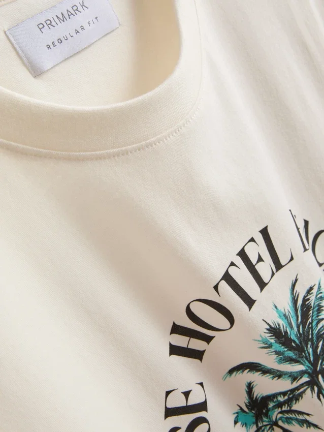 Camisas com estampado «Paradise Beach»