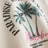 Camisas com estampado «Paradise Beach»