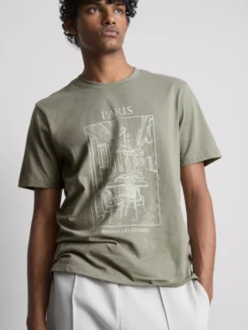 Camisas com estampado «Paris»