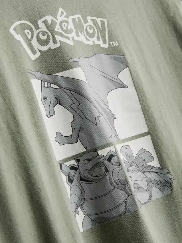 Camisas com estampado Pokémon