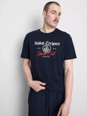 Camisas com estampado «Yacht Club»