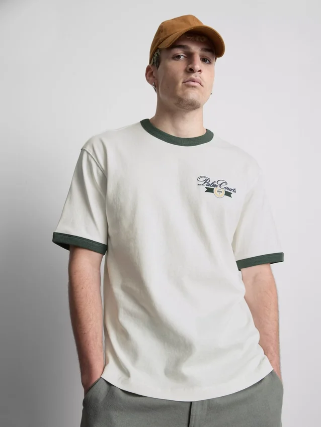 Camisas com gola em anel «Palm Courts»