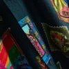 Camisas com gola revere e estampado «Resort»