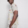 Camisas com gola revere «Postcard»