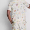 Camisas com gola revere «Postcard»