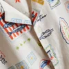 Camisas com gola revere «Postcard»