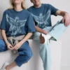 Camisas com gráfico do anjo do Nirvana