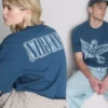 Camisas com gráfico do anjo do Nirvana