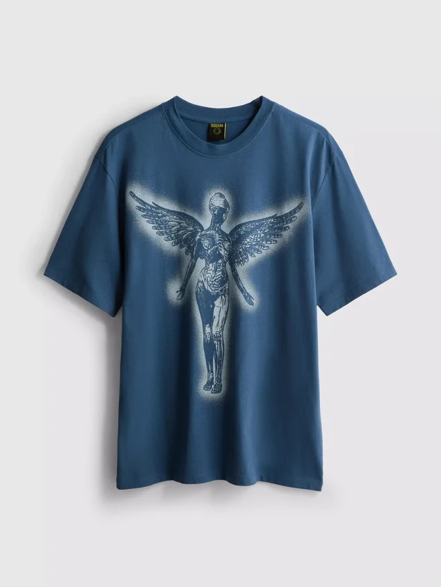 Camisas com gráfico do anjo do Nirvana