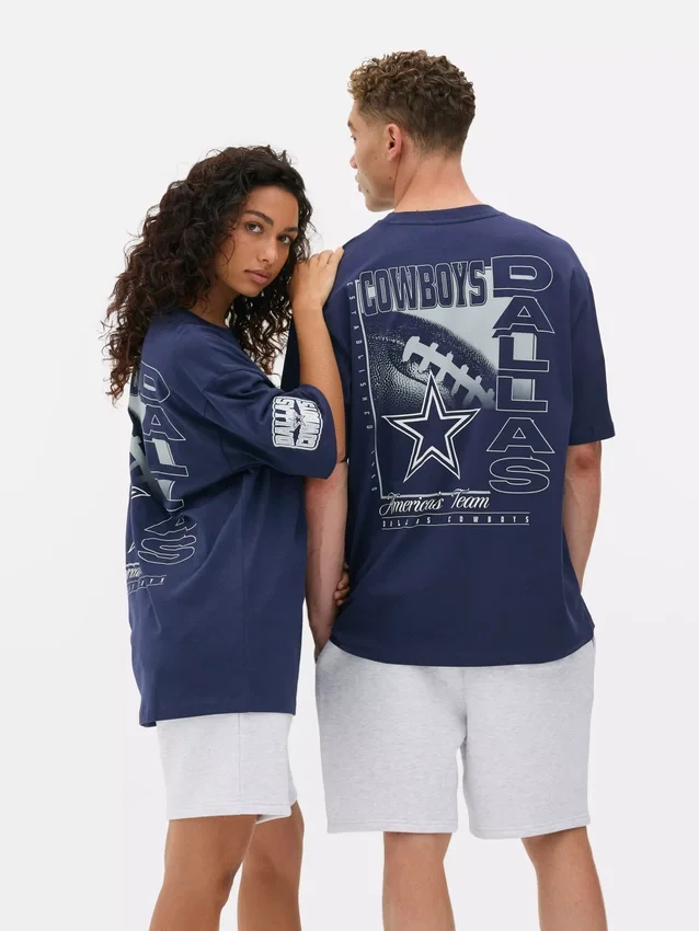 Camisas com gráfico dos Dallas Cowboys da NFL