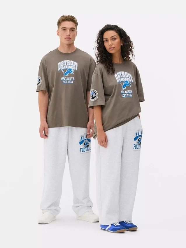 Camisas com logótipo dos Detroit Lions da NFL