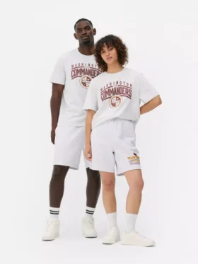Camisas com logótipo dos Washington Commanders da NFL