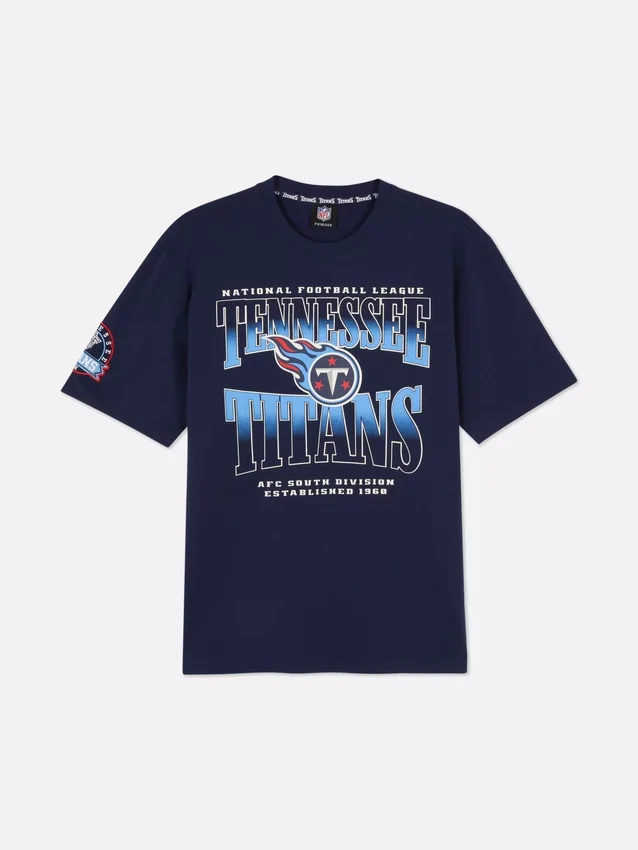 Camisas com motivo dos Tennessee Titans