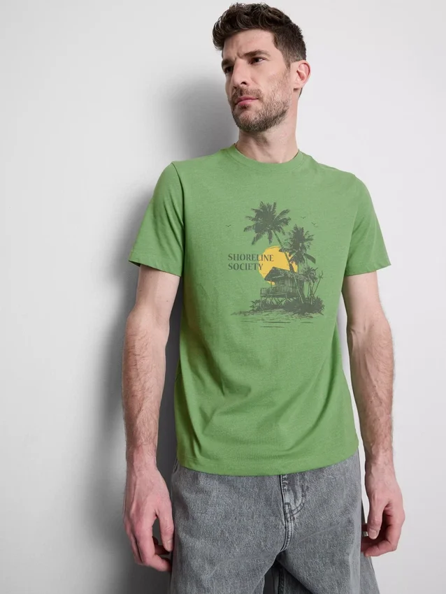 Camisas com motivo gráfico da Shoreline Society
