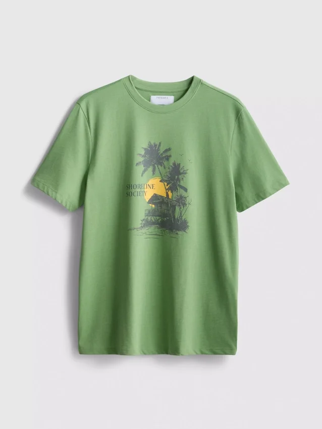 Camisas com motivo gráfico da Shoreline Society