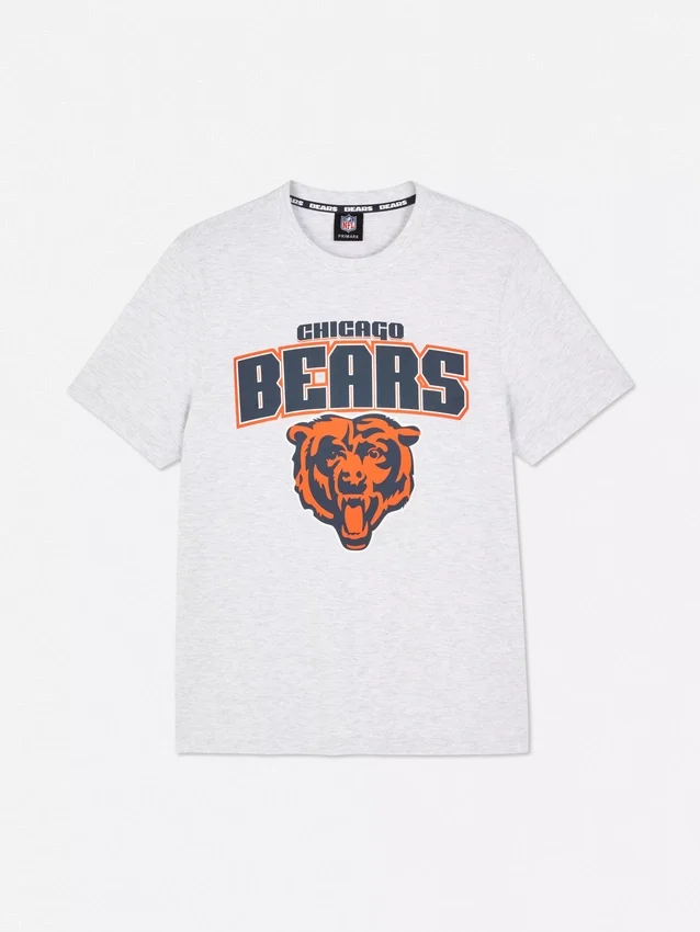 Camisas com o logótipo dos Chicago Bears da NFL