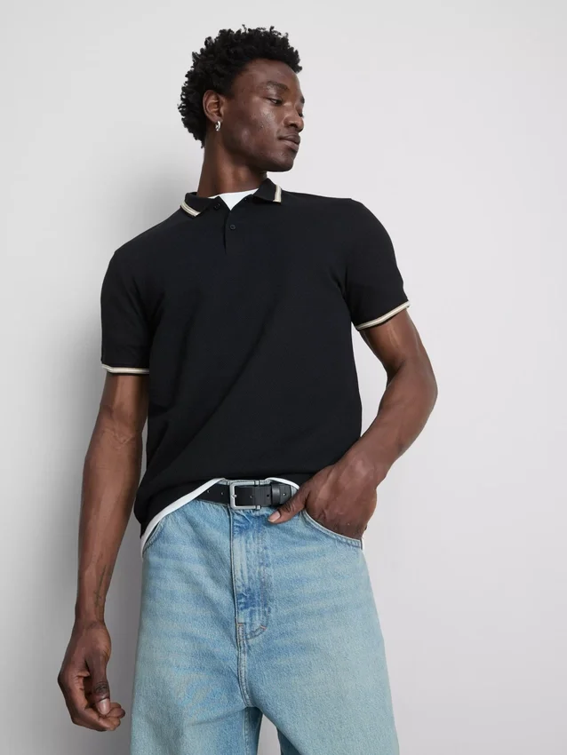 Camisas com textura em favo de mel